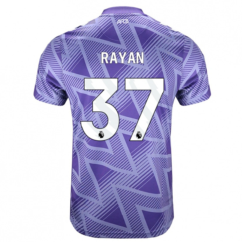 Danxen Pánské Rayan Vitor Simplício Rocha #37 Světle Fialově Červená Bílá Daleko Hráčské Dresy 2026/27 Dres