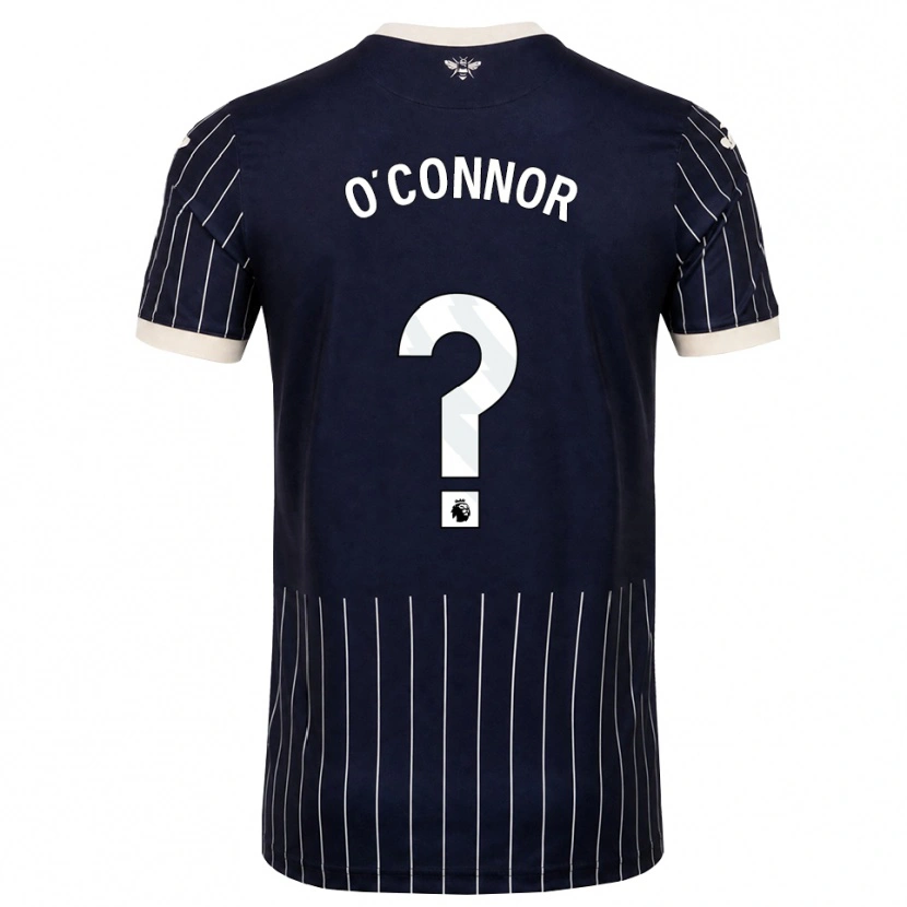 Danxen Pánské Donal O'connor #0 Černá Bílá Daleko Hráčské Dresy 2026/27 Dres