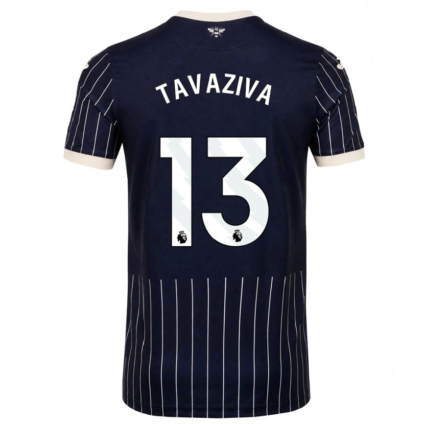 Danxen Pánské Marley Tavaziva #13 Černá Bílá Daleko Hráčské Dresy 2026/27 Dres