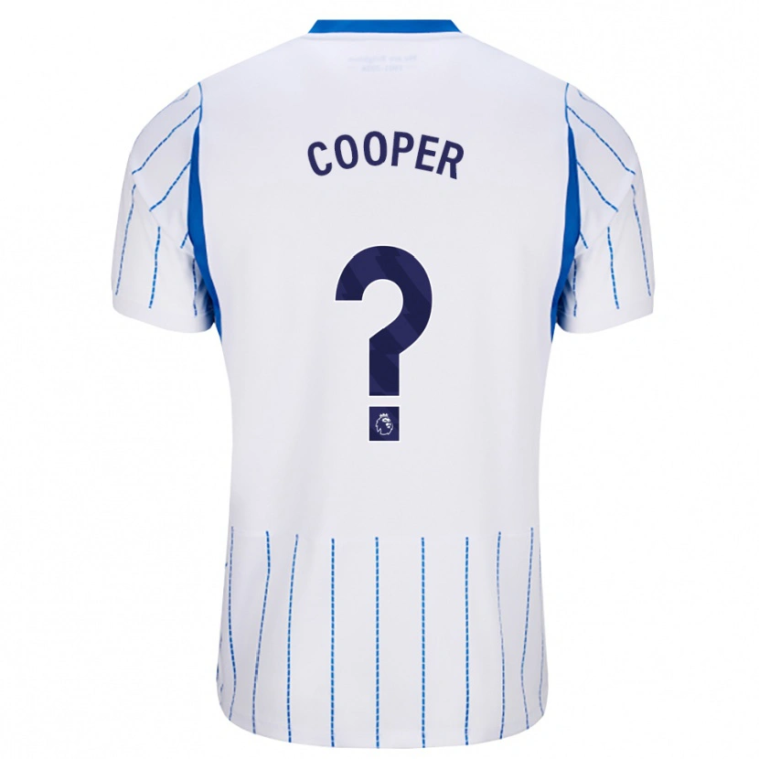 Danxen Pánské Finley Cooper #0 Modrá Chodníčková Bílá Daleko Hráčské Dresy 2026/27 Dres