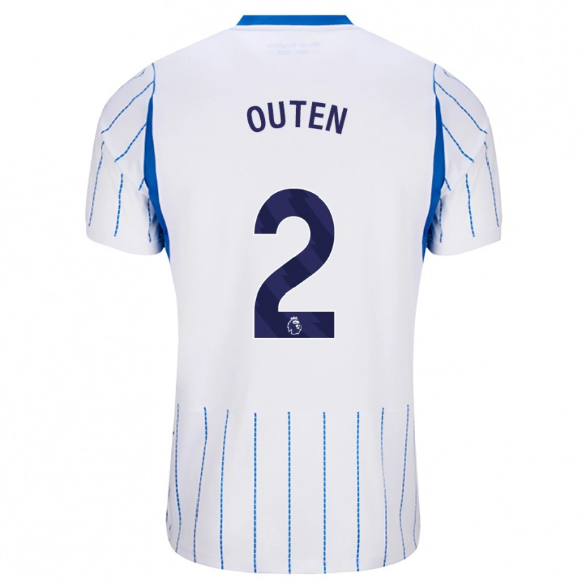 Danxen Pánské Theo Outen #2 Modrá Chodníčková Bílá Daleko Hráčské Dresy 2026/27 Dres