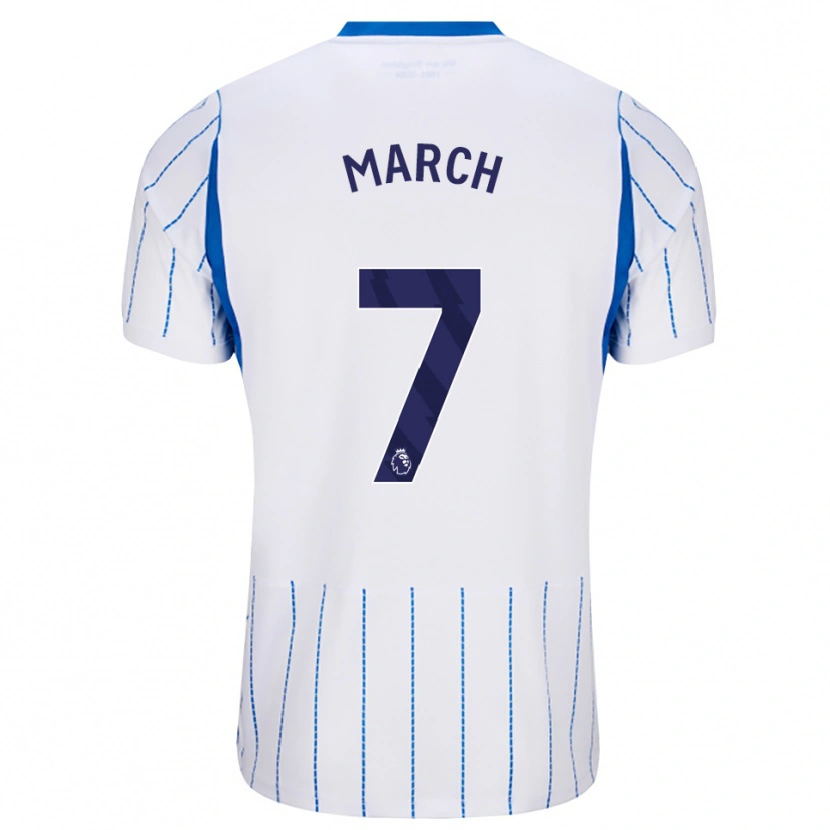 Danxen Pánské Solly March #7 Modrá Chodníčková Bílá Daleko Hráčské Dresy 2026/27 Dres