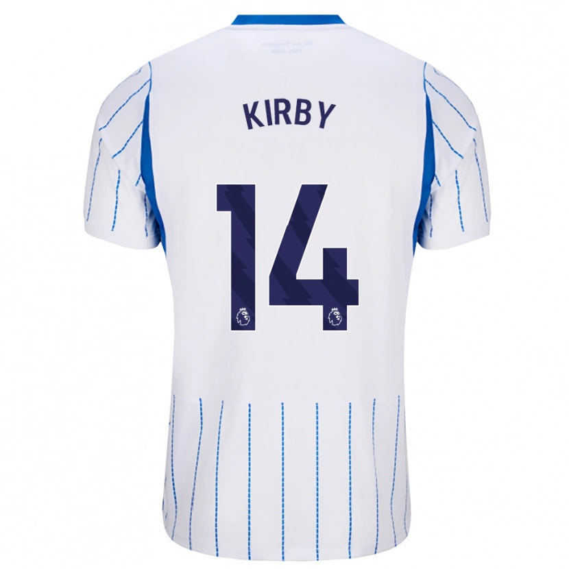 Danxen Pánské Fran Kirby #14 Modrá Chodníčková Bílá Daleko Hráčské Dresy 2026/27 Dres