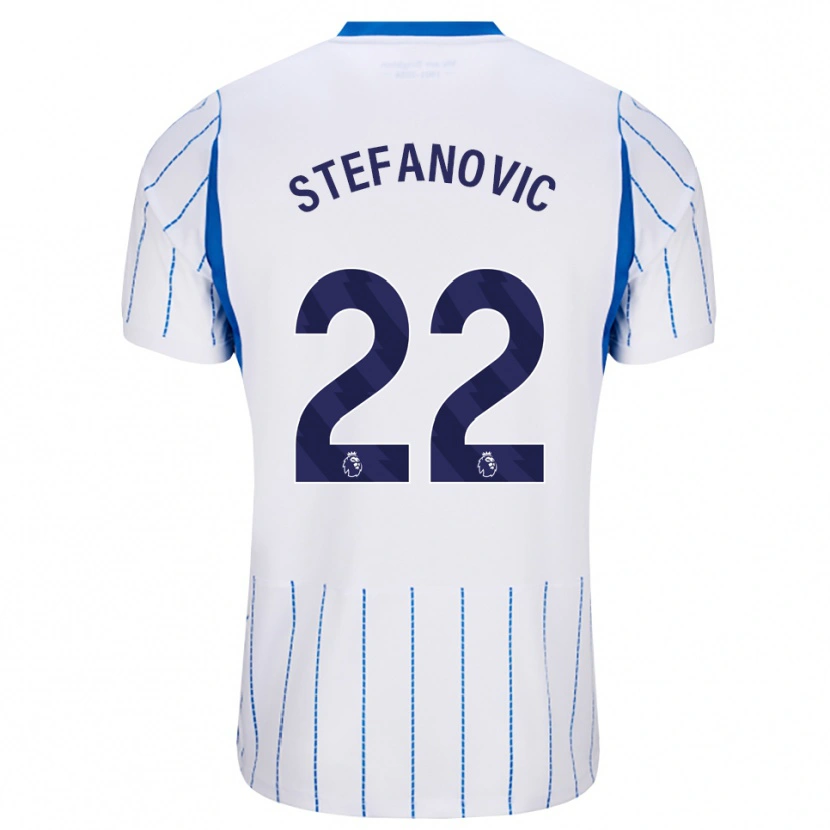 Danxen Pánské Dejana Stefanović #22 Modrá Chodníčková Bílá Daleko Hráčské Dresy 2026/27 Dres