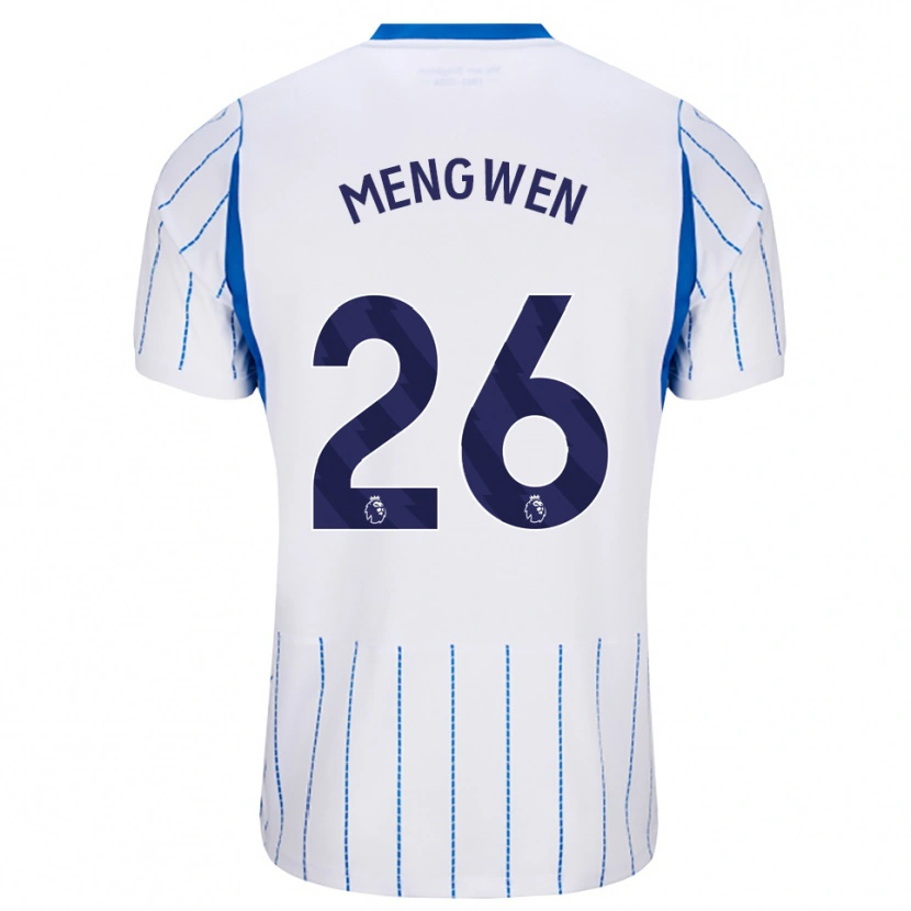 Danxen Pánské Li Mengwen #26 Modrá Chodníčková Bílá Daleko Hráčské Dresy 2026/27 Dres