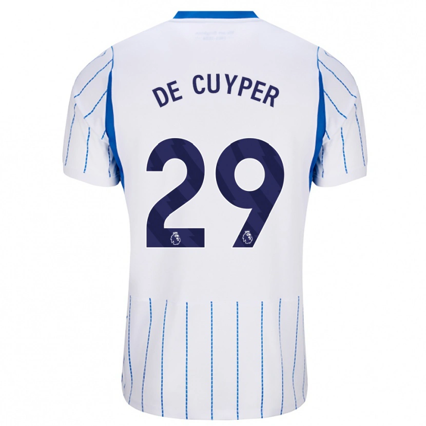 Danxen Pánské Maxim De Cuyper #29 Modrá Chodníčková Bílá Daleko Hráčské Dresy 2026/27 Dres