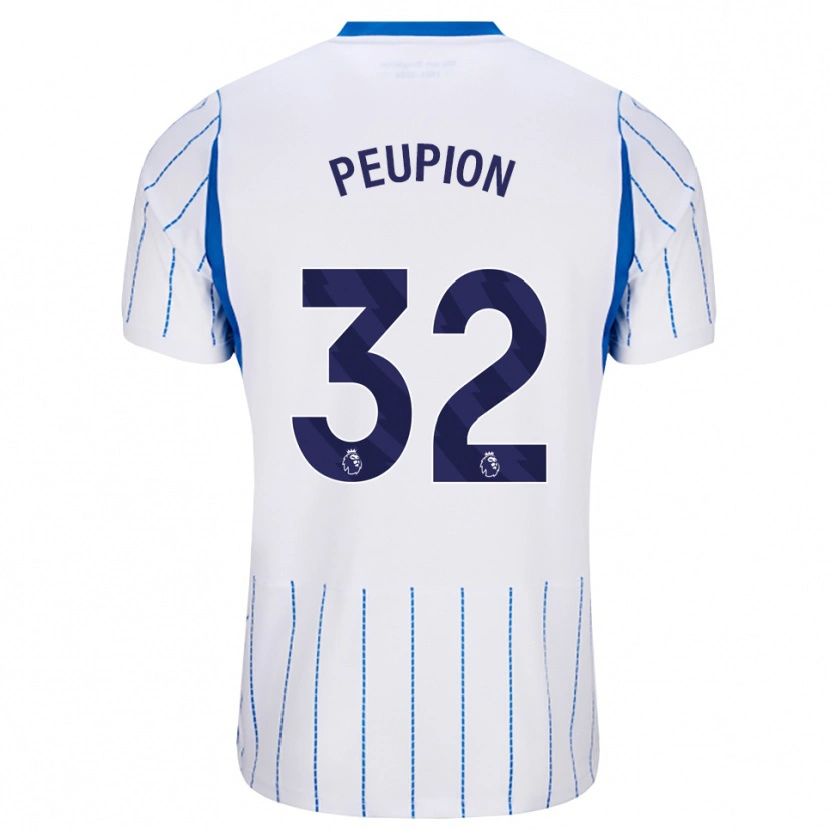 Danxen Pánské Cameron Peupion #32 Modrá Chodníčková Bílá Daleko Hráčské Dresy 2026/27 Dres