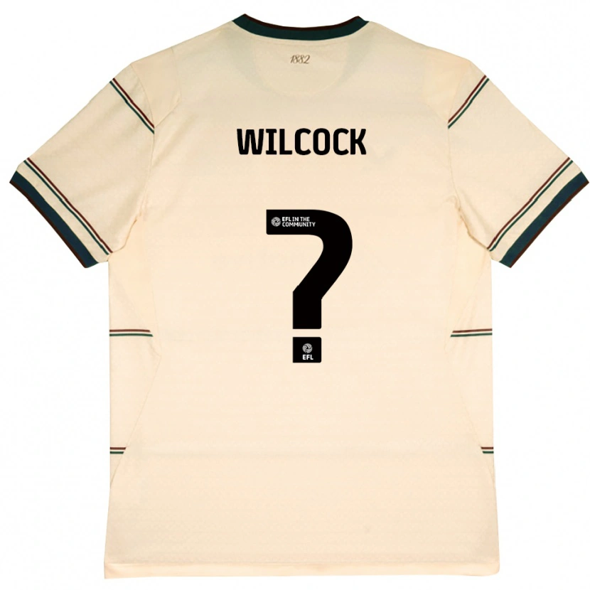 Danxen Pánské Joseph Wilcock #0 Béžová Vínově Červená Daleko Hráčské Dresy 2026/27 Dres