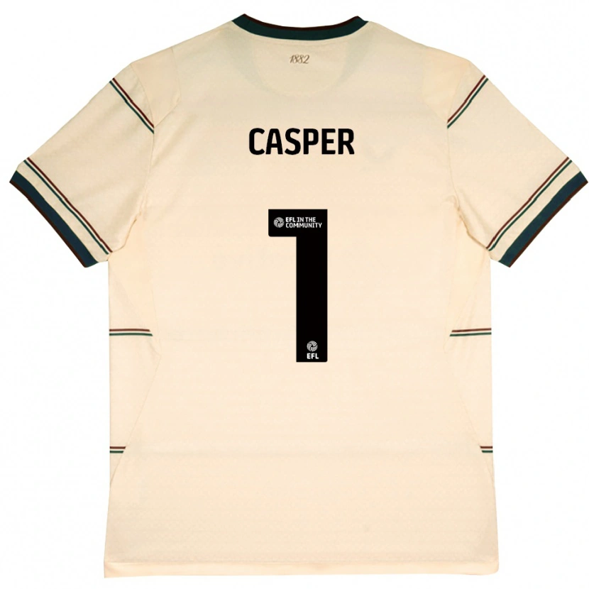 Danxen Pánské Charlie Casper #1 Béžová Vínově Červená Daleko Hráčské Dresy 2026/27 Dres
