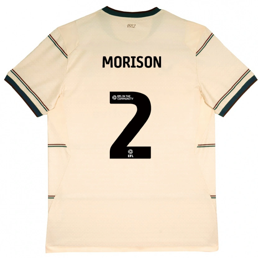 Danxen Pánské Dylan Morison #2 Béžová Vínově Červená Daleko Hráčské Dresy 2026/27 Dres