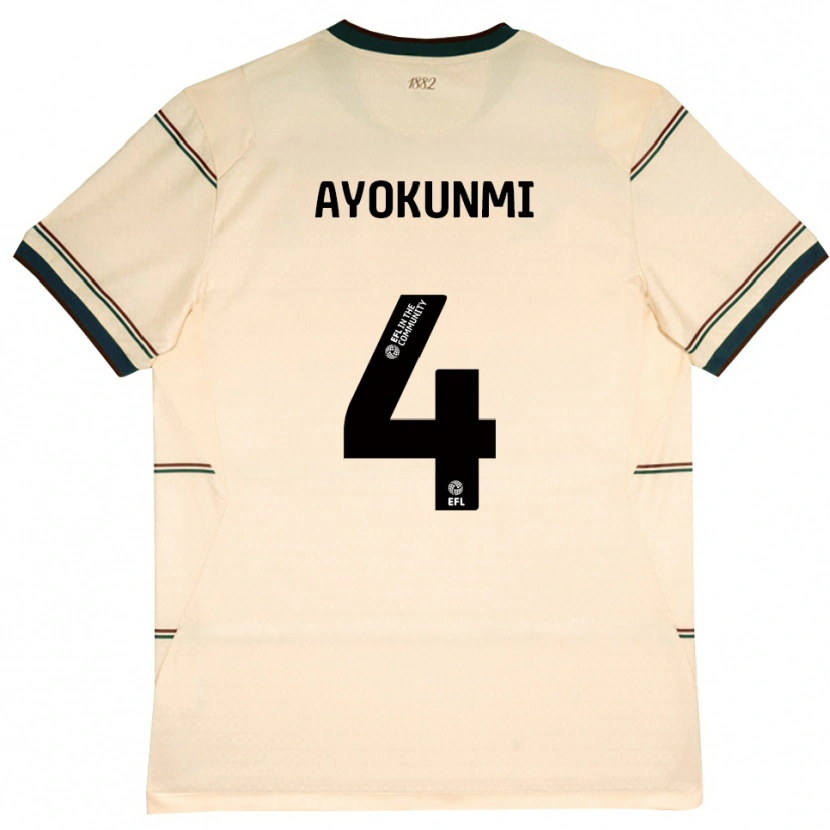 Danxen Pánské Darren Ayokunmi #4 Béžová Vínově Červená Daleko Hráčské Dresy 2026/27 Dres