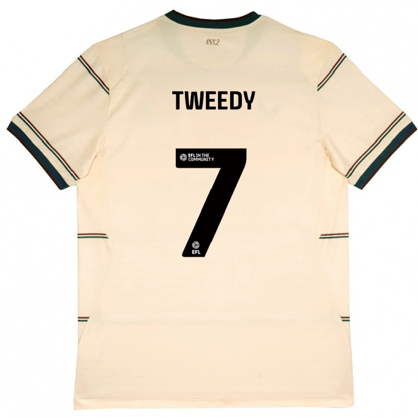 Danxen Pánské Tom Tweedy #7 Béžová Vínově Červená Daleko Hráčské Dresy 2026/27 Dres