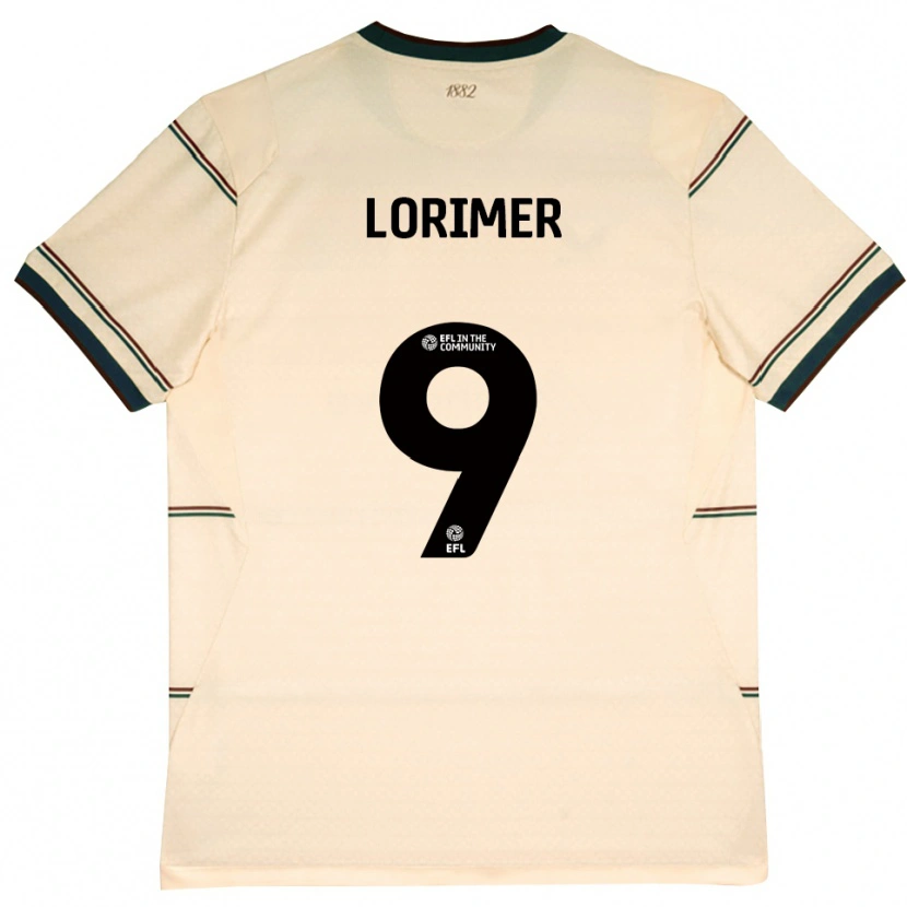 Danxen Pánské Archie Lorimer #9 Béžová Vínově Červená Daleko Hráčské Dresy 2026/27 Dres