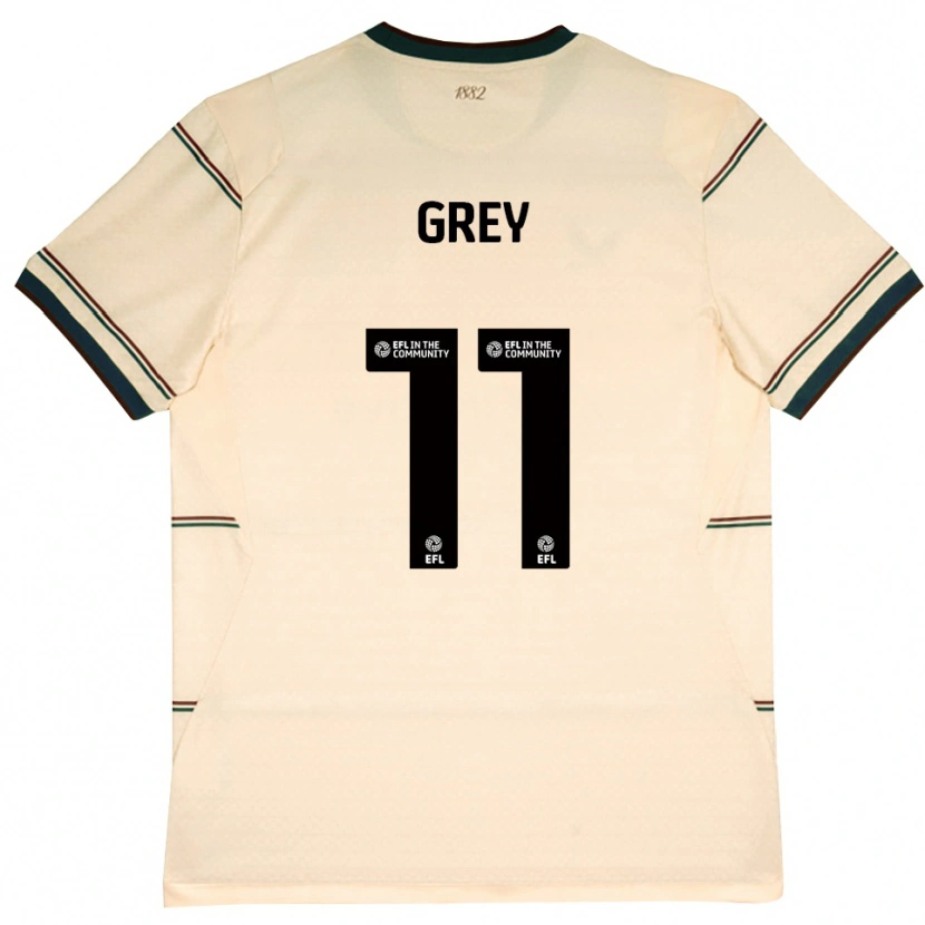 Danxen Pánské Anna Grey #11 Béžová Vínově Červená Daleko Hráčské Dresy 2026/27 Dres