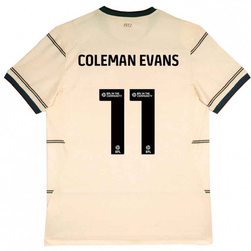 Danxen Pánské Amaya Coleman-Evans #11 Béžová Vínově Červená Daleko Hráčské Dresy 2026/27 Dres