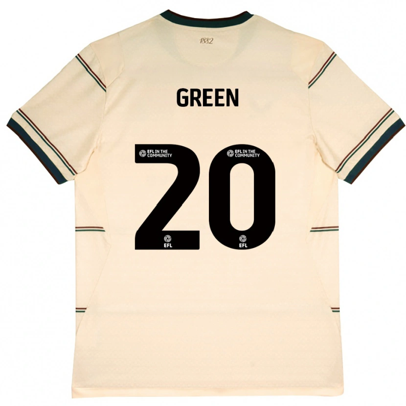 Danxen Pánské Etienne Green #20 Béžová Vínově Červená Daleko Hráčské Dresy 2026/27 Dres