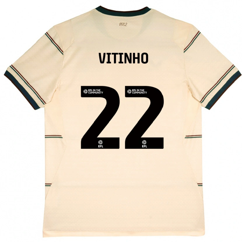 Danxen Pánské Vitinho #22 Béžová Vínově Červená Daleko Hráčské Dresy 2026/27 Dres