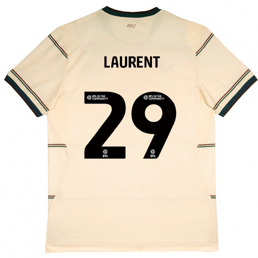 Danxen Pánské Josh Laurent #29 Béžová Vínově Červená Daleko Hráčské Dresy 2026/27 Dres
