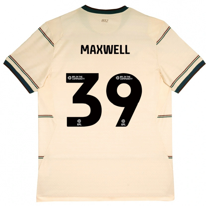Danxen Pánské Danielle Maxwell #39 Béžová Vínově Červená Daleko Hráčské Dresy 2026/27 Dres