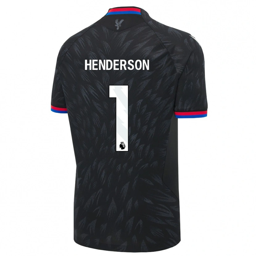 Danxen Pánské Dean Henderson #1 Černá Modrá Červená Daleko Hráčské Dresy 2026/27 Dres