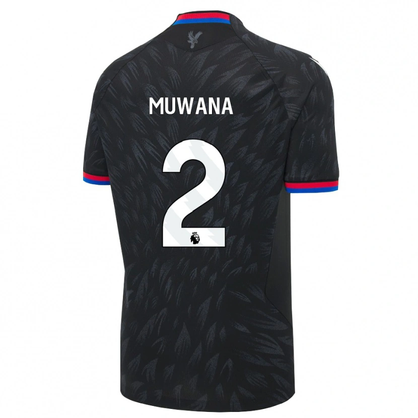Danxen Pánské Joshua Muwana #2 Černá Modrá Červená Daleko Hráčské Dresy 2026/27 Dres