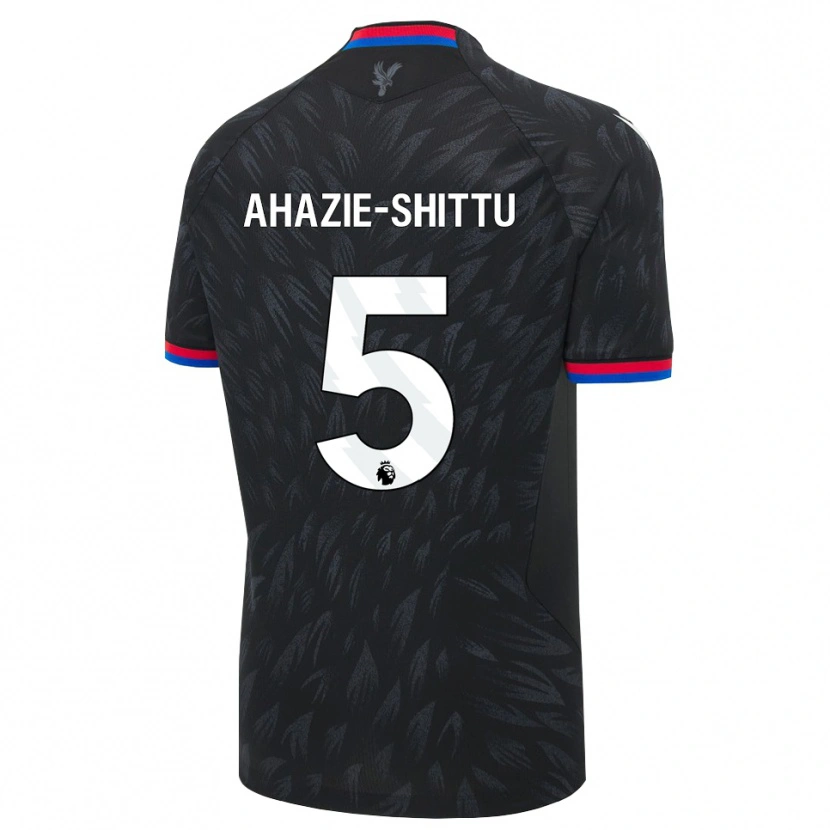 Danxen Pánské Remi Ahazie-Shittu #5 Černá Modrá Červená Daleko Hráčské Dresy 2026/27 Dres