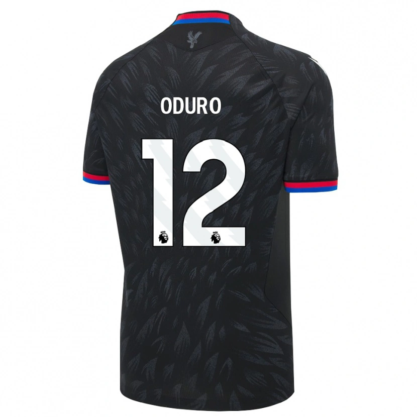 Danxen Pánské Stuart Oduro #12 Černá Modrá Červená Daleko Hráčské Dresy 2026/27 Dres