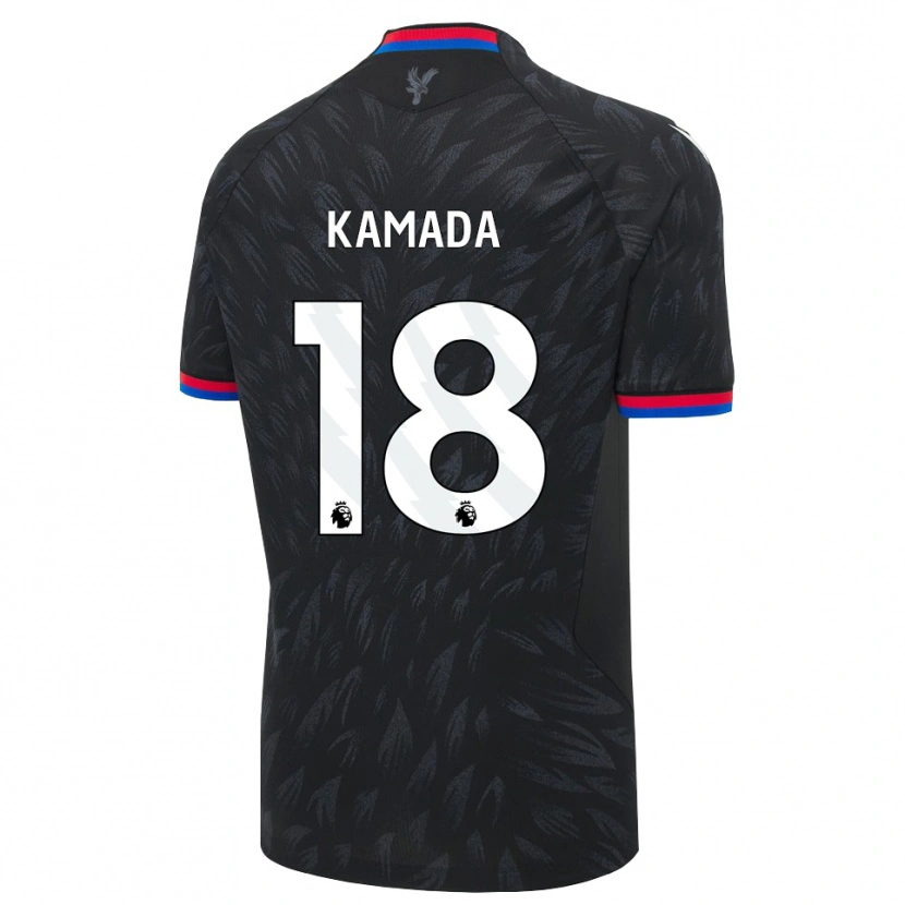 Danxen Pánské Daichi Kamada #18 Černá Modrá Červená Daleko Hráčské Dresy 2026/27 Dres