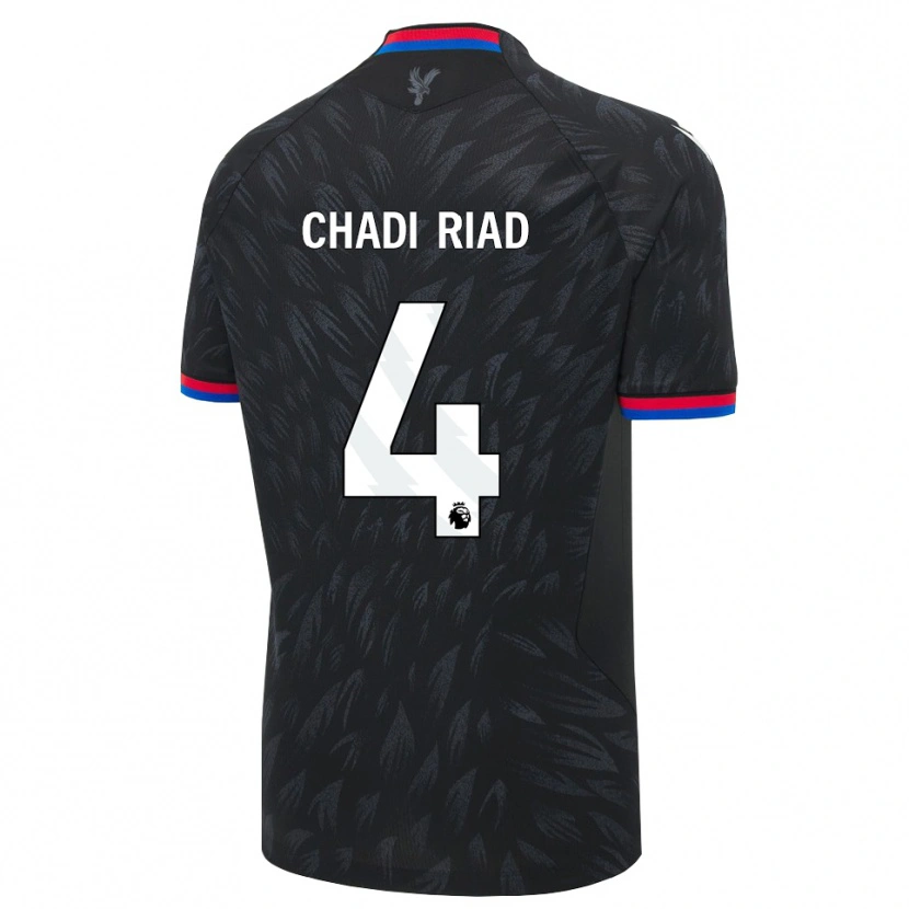 Danxen Pánské Chadi Riad #4 Černá Modrá Červená Daleko Hráčské Dresy 2026/27 Dres