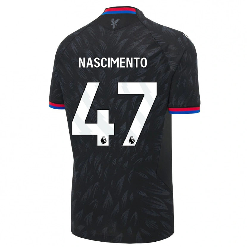 Danxen Pánské Adler Nascimento #47 Černá Modrá Červená Daleko Hráčské Dresy 2026/27 Dres