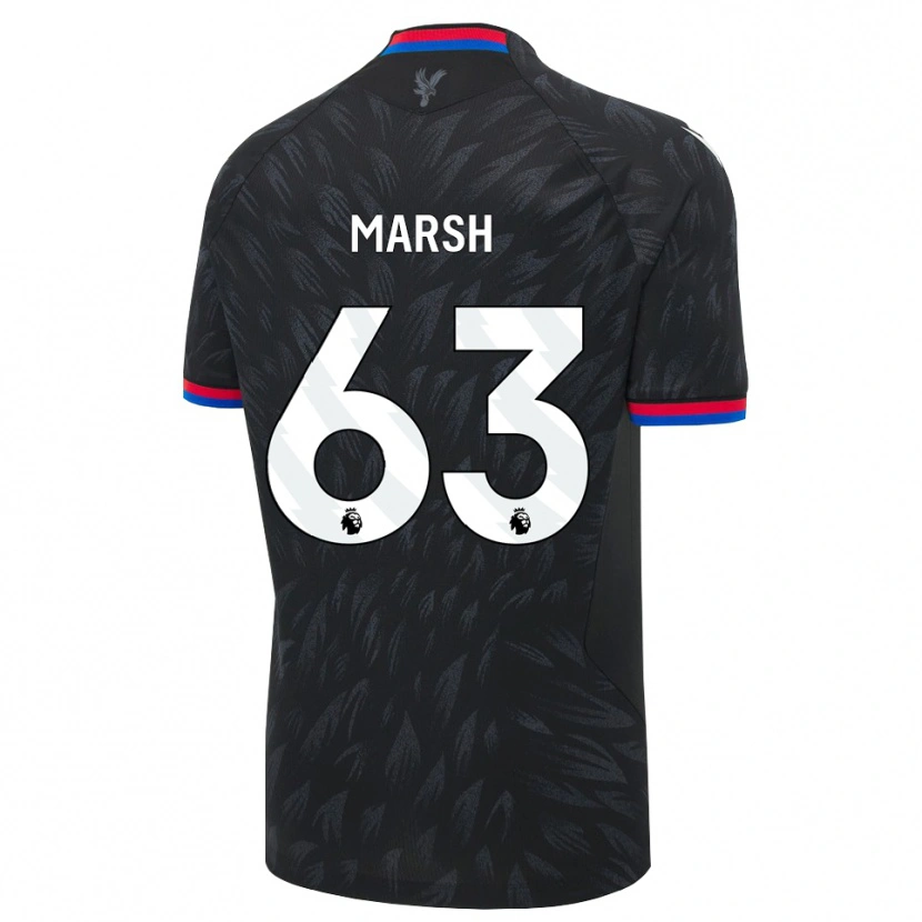 Danxen Pánské Zach Marsh #63 Černá Modrá Červená Daleko Hráčské Dresy 2026/27 Dres