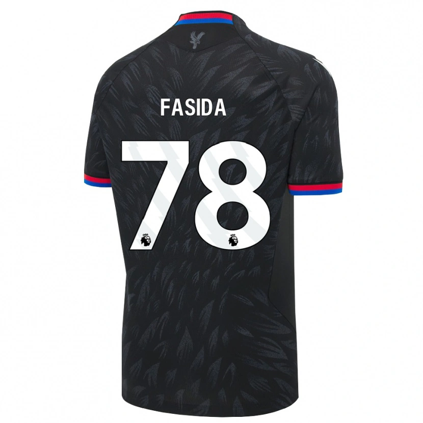Danxen Pánské Jacob Fasida #78 Černá Modrá Červená Daleko Hráčské Dresy 2026/27 Dres