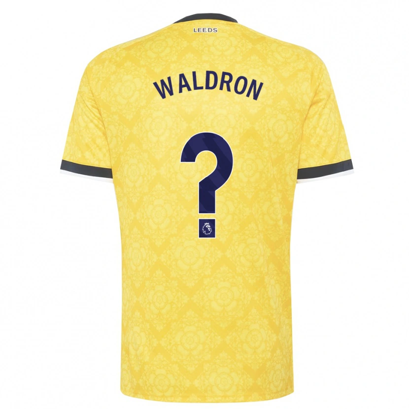 Danxen Pánské Ruby Waldron #0 Žlutá Bílá Černá Daleko Hráčské Dresy 2026/27 Dres
