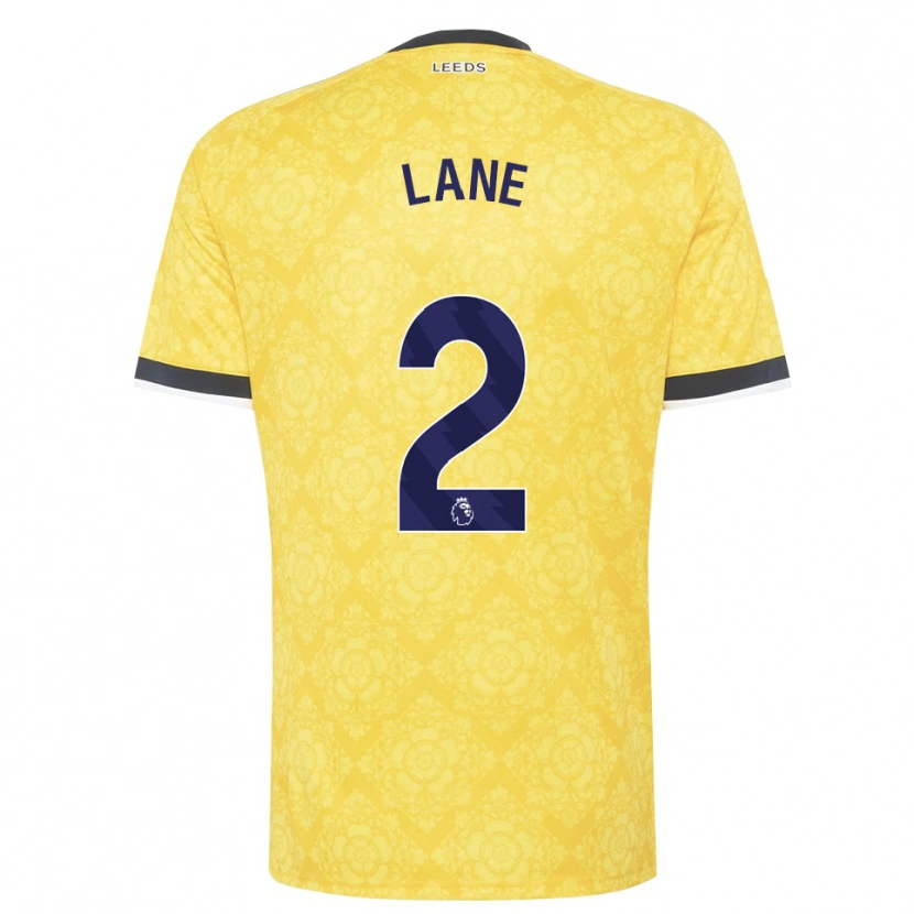 Danxen Pánské Freddie Lane #2 Žlutá Bílá Černá Daleko Hráčské Dresy 2026/27 Dres