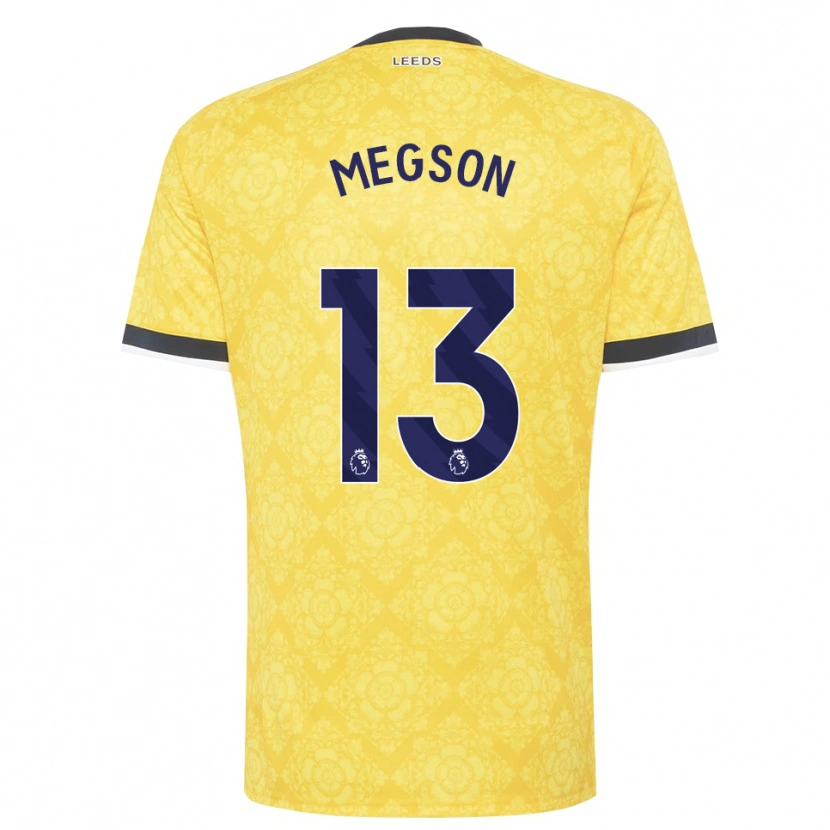 Danxen Pánské Miller Megson #13 Žlutá Bílá Černá Daleko Hráčské Dresy 2026/27 Dres