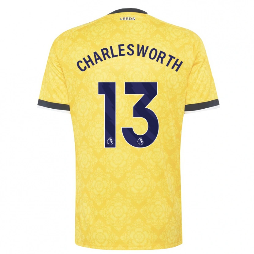 Danxen Pánské Millie Robshaw-Charlesworth #13 Žlutá Bílá Černá Daleko Hráčské Dresy 2026/27 Dres