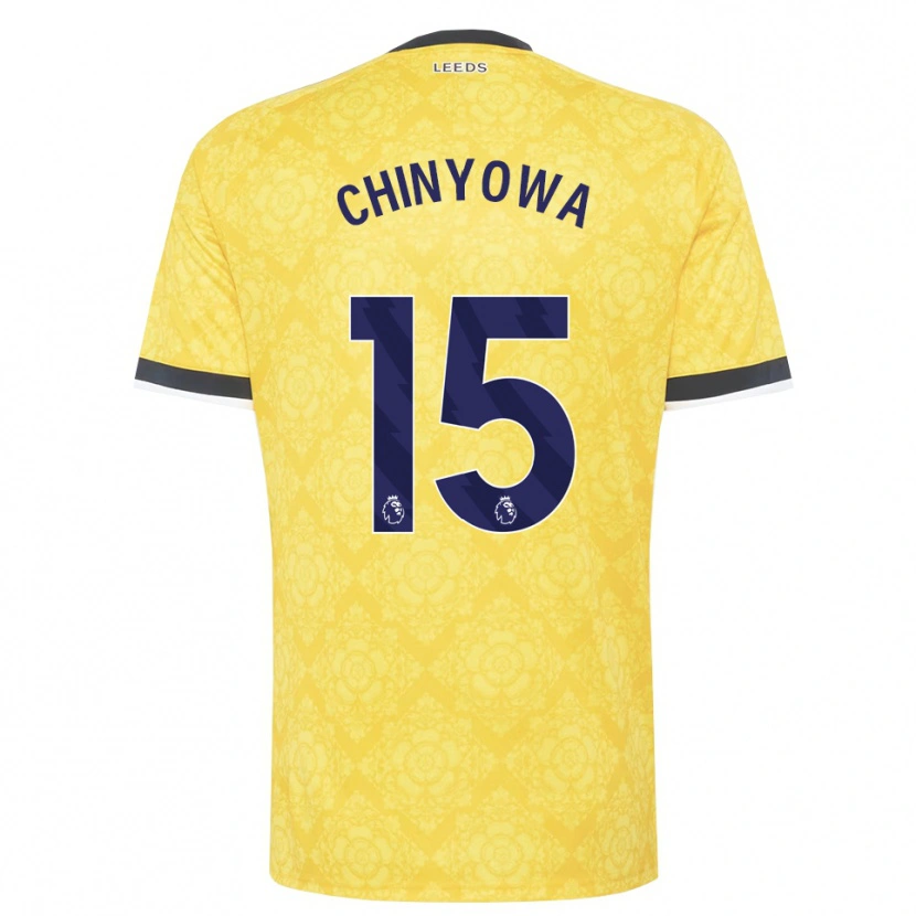 Danxen Pánské Taku Chinyowa #15 Žlutá Bílá Černá Daleko Hráčské Dresy 2026/27 Dres
