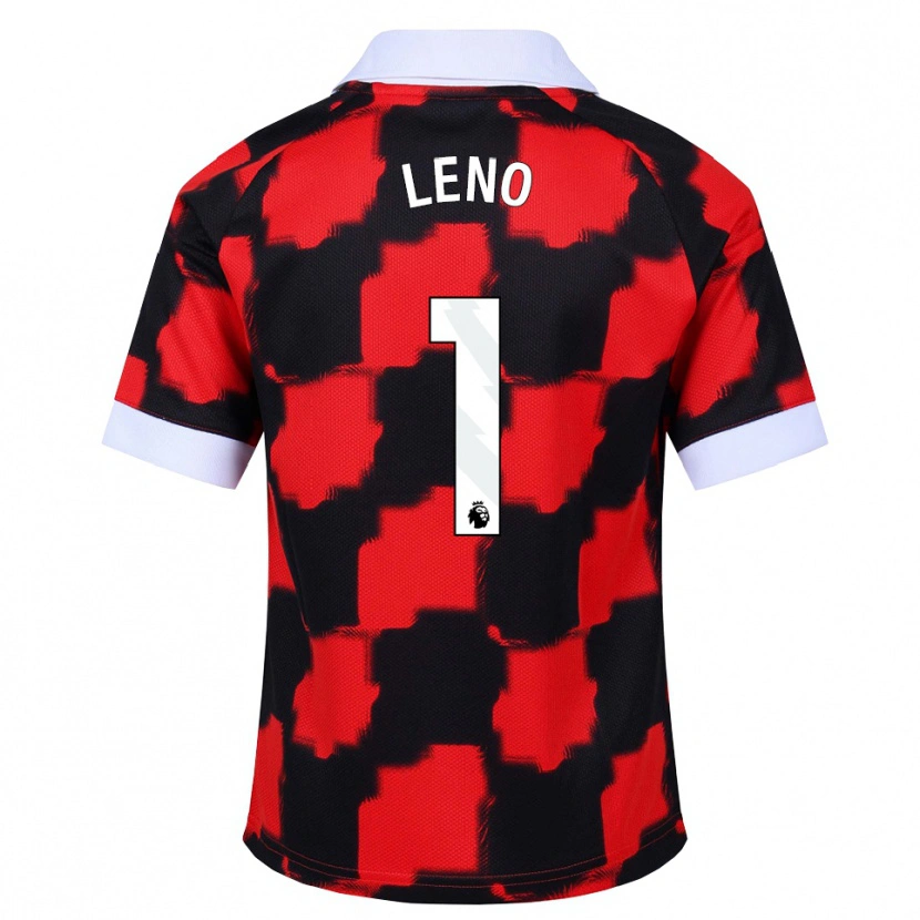 Danxen Pánské Bernd Leno #1 Červená Bílá Černá Daleko Hráčské Dresy 2026/27 Dres