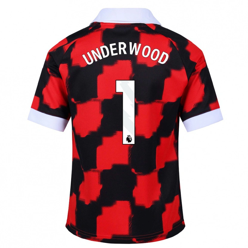 Danxen Pánské Marco Underwood #1 Červená Bílá Černá Daleko Hráčské Dresy 2026/27 Dres