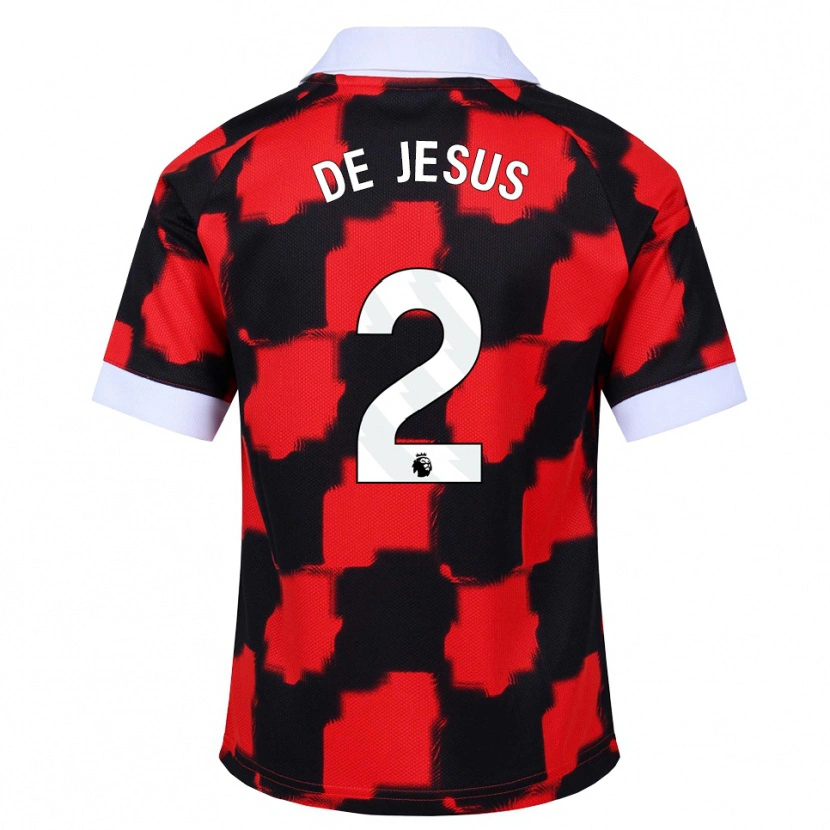 Danxen Pánské Brad De Jesus #2 Červená Bílá Černá Daleko Hráčské Dresy 2026/27 Dres