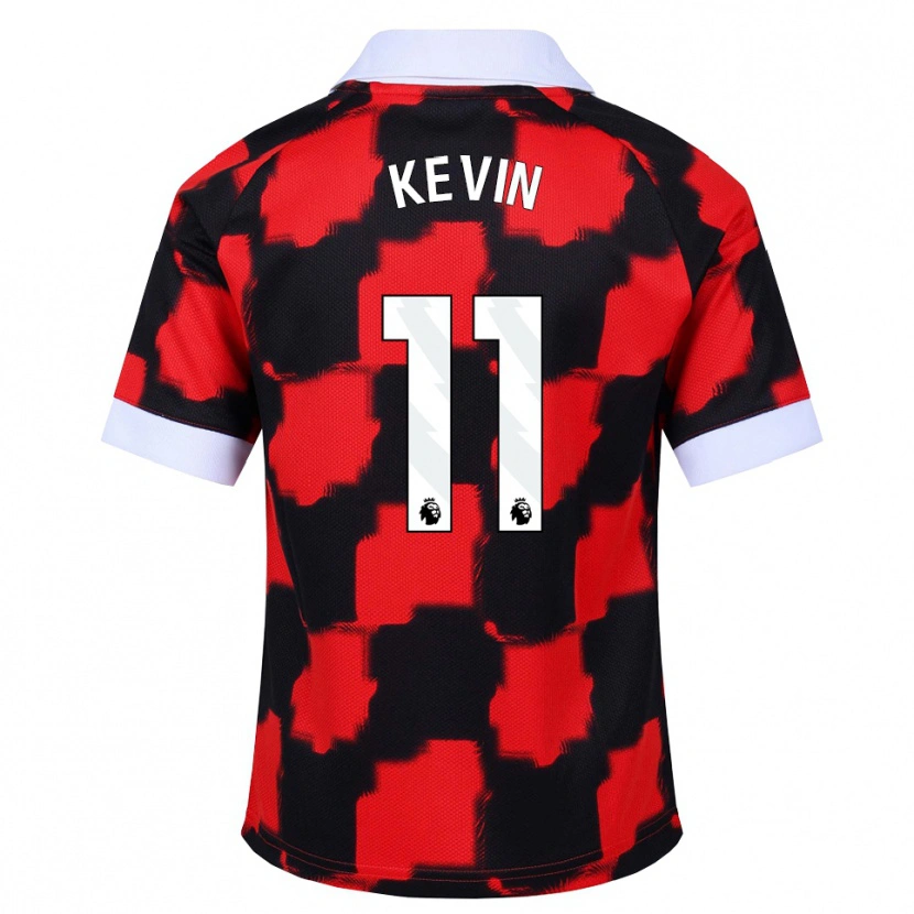 Danxen Pánské Kevin Santos Lopes De Macedo #11 Červená Bílá Černá Daleko Hráčské Dresy 2026/27 Dres