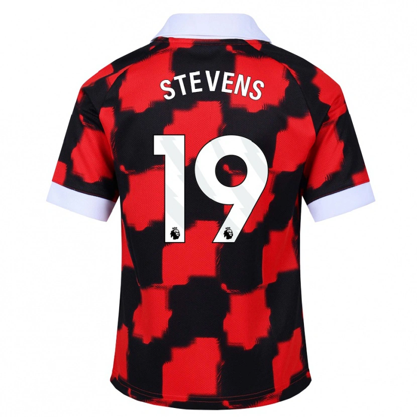 Danxen Pánské Lily Stevens #19 Červená Bílá Černá Daleko Hráčské Dresy 2026/27 Dres