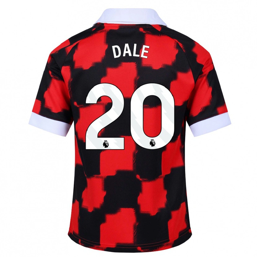 Danxen Pánské Olivia Dale #20 Červená Bílá Černá Daleko Hráčské Dresy 2026/27 Dres
