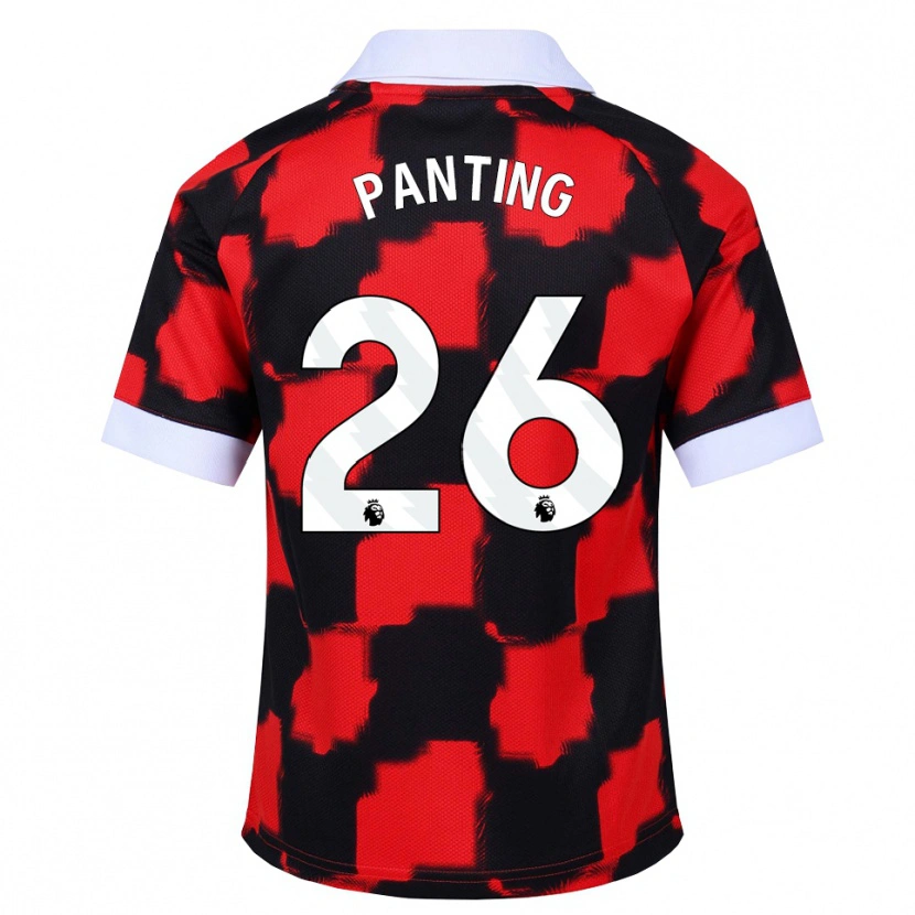 Danxen Pánské Rachel Panting #26 Červená Bílá Černá Daleko Hráčské Dresy 2026/27 Dres