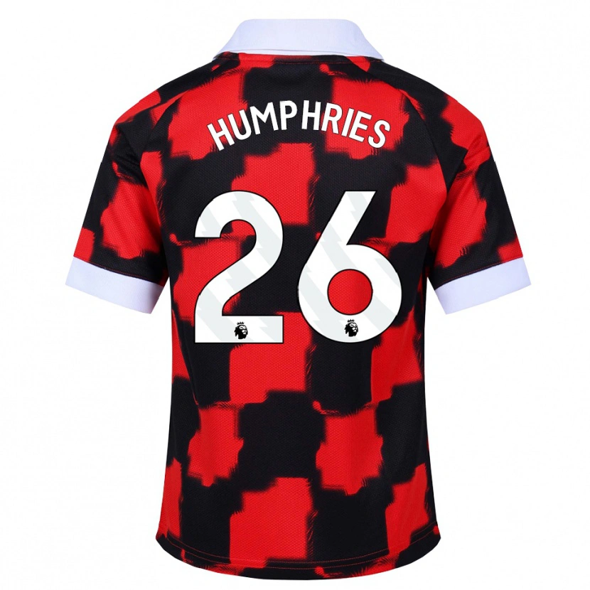 Danxen Pánské Marni Humphries #26 Červená Bílá Černá Daleko Hráčské Dresy 2026/27 Dres