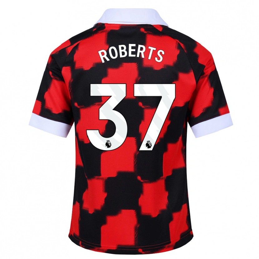 Danxen Pánské Sophia Roberts #37 Červená Bílá Černá Daleko Hráčské Dresy 2026/27 Dres