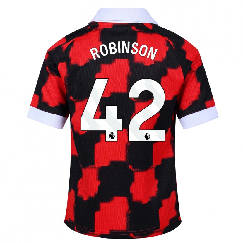 Danxen Pánské Charlie Robinson #42 Červená Bílá Černá Daleko Hráčské Dresy 2026/27 Dres