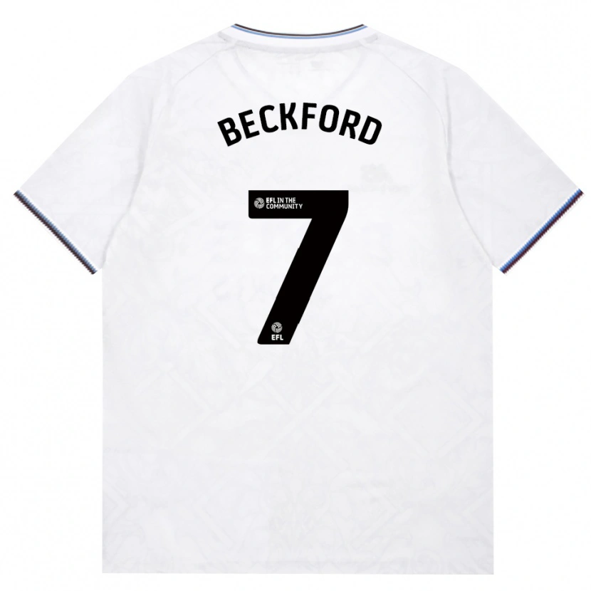 Danxen Pánské Lewis Beckford #7 Vínově Červená Bílá Daleko Hráčské Dresy 2026/27 Dres