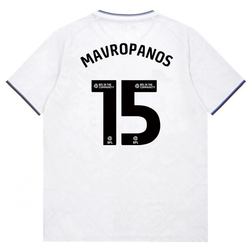 Danxen Pánské Konstantinos Mavropanos #15 Vínově Červená Bílá Daleko Hráčské Dresy 2026/27 Dres