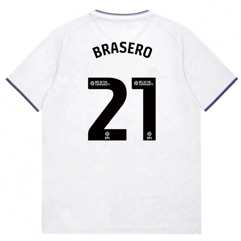 Danxen Pánské Sarah Brasero-Carreira #21 Vínově Červená Bílá Daleko Hráčské Dresy 2026/27 Dres
